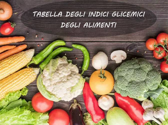 tabella degli indici glicemici degli alimenti